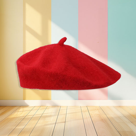 red beret front view